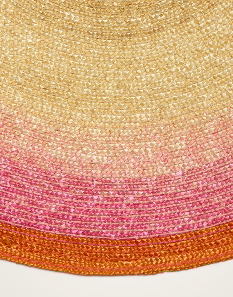 La DoubleJ Handpainted Sunset Placemats Set Of 2 La DoubleJ Handpainted Sunset Placemats Set Of 2 Gradient Fuchsia PMT0030STR001GRA02PI03