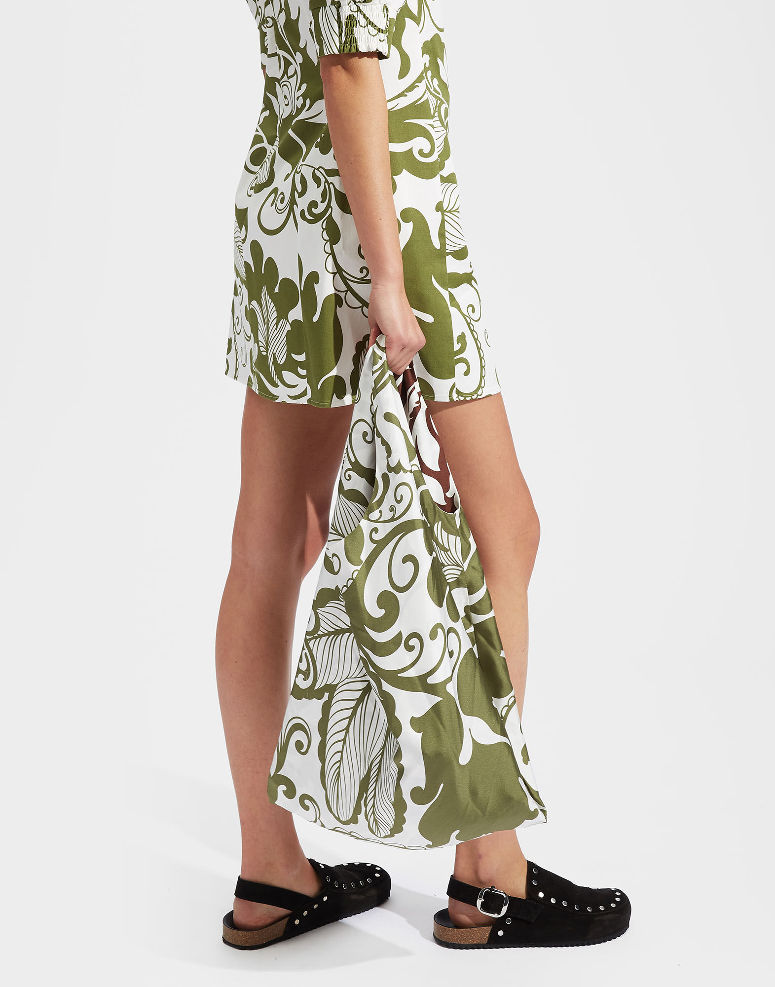 La DoubleJ Shopping Bag Marea Olive BAG0029FOD001MRE0006