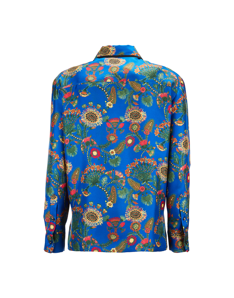 LaDoubleJ Rodeo Shirt LaDoubleJ Rodeo Shirt Thistle Blu SHI0025SIL001THI0002