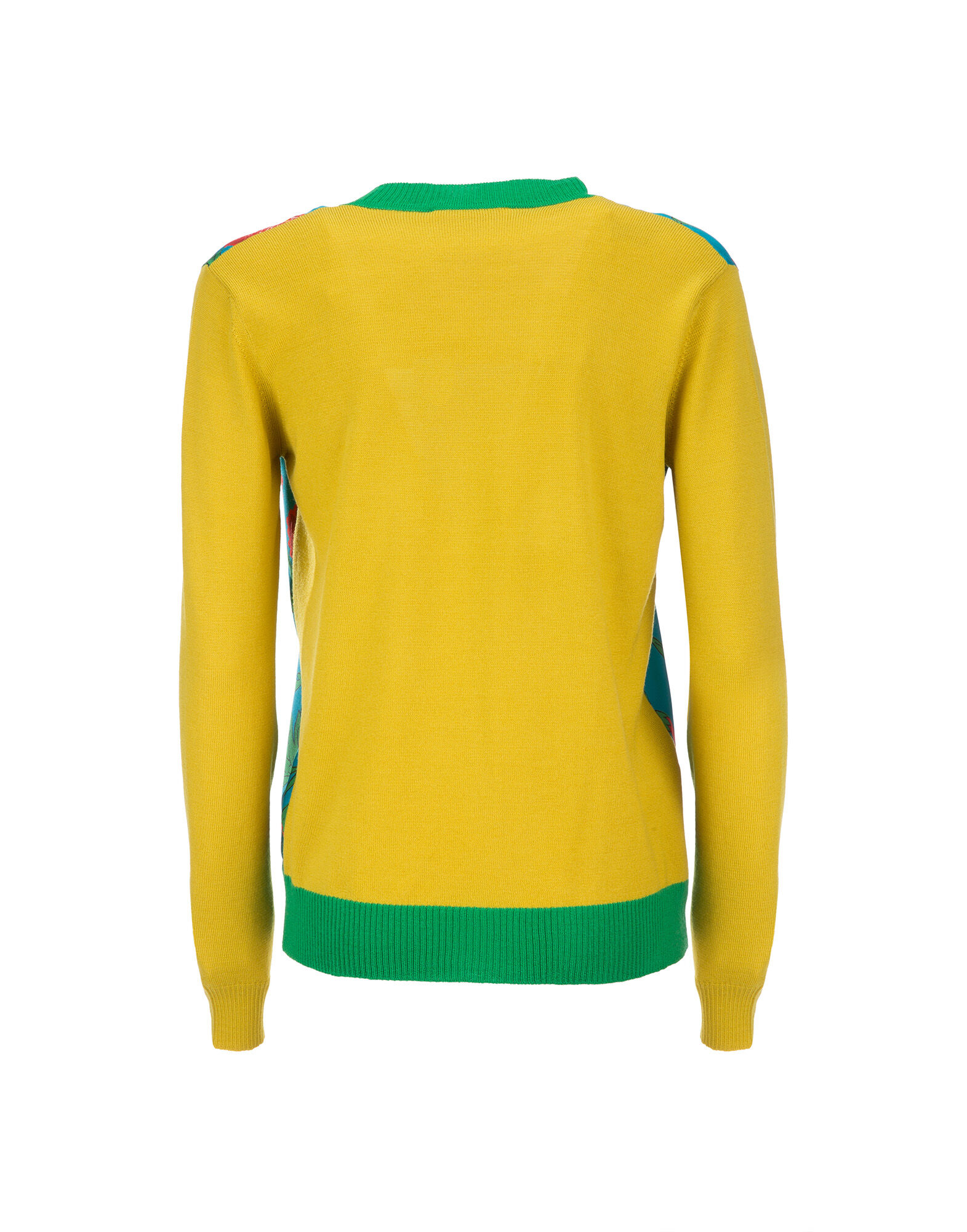 LaDoubleJ Gemini Cardigan Dragon Flower Turchese PUL0005KNI005DRA0005