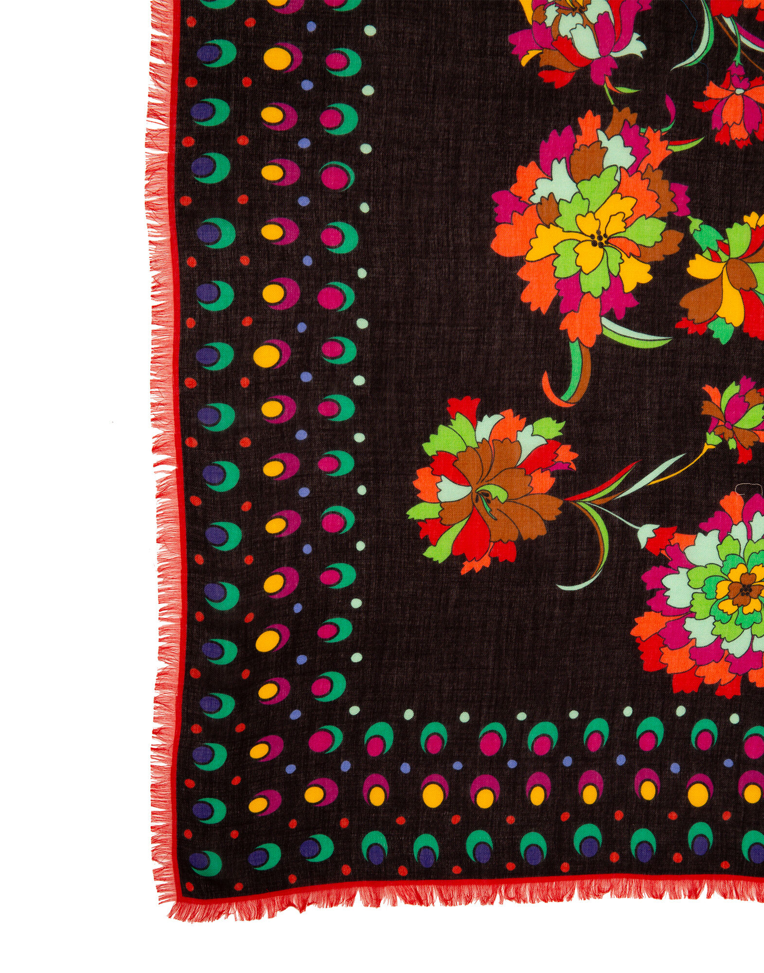 LaDoubleJ Square Scarf Dandelion SCA0006MOC001DAN0001