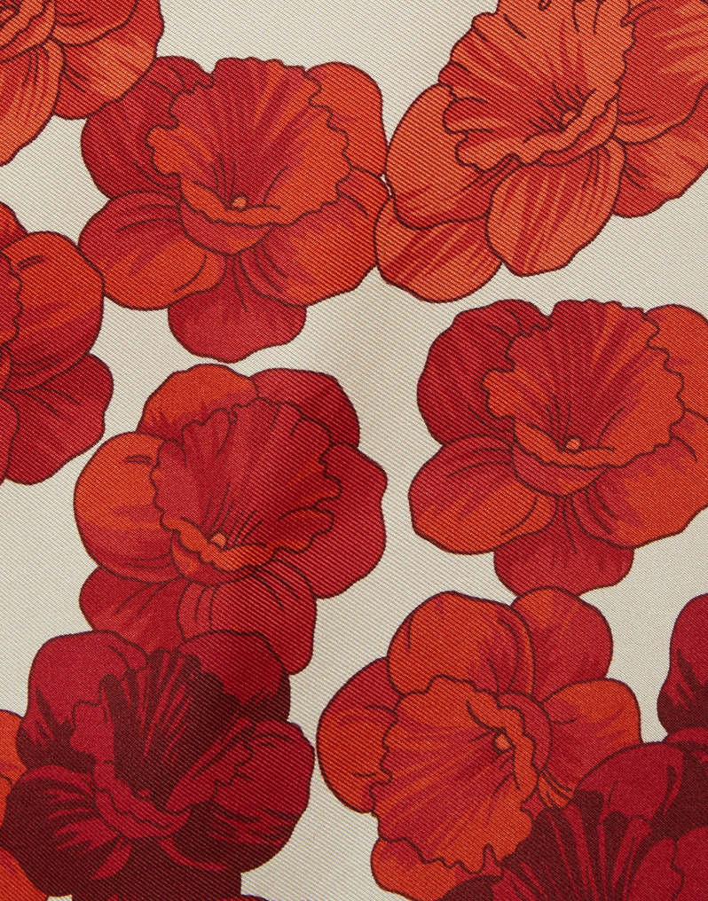 La DoubleJ Palazzo Pants La DoubleJ Palazzo Pants Haze Placèe Red TRO0003SIL001HAZ01RE01