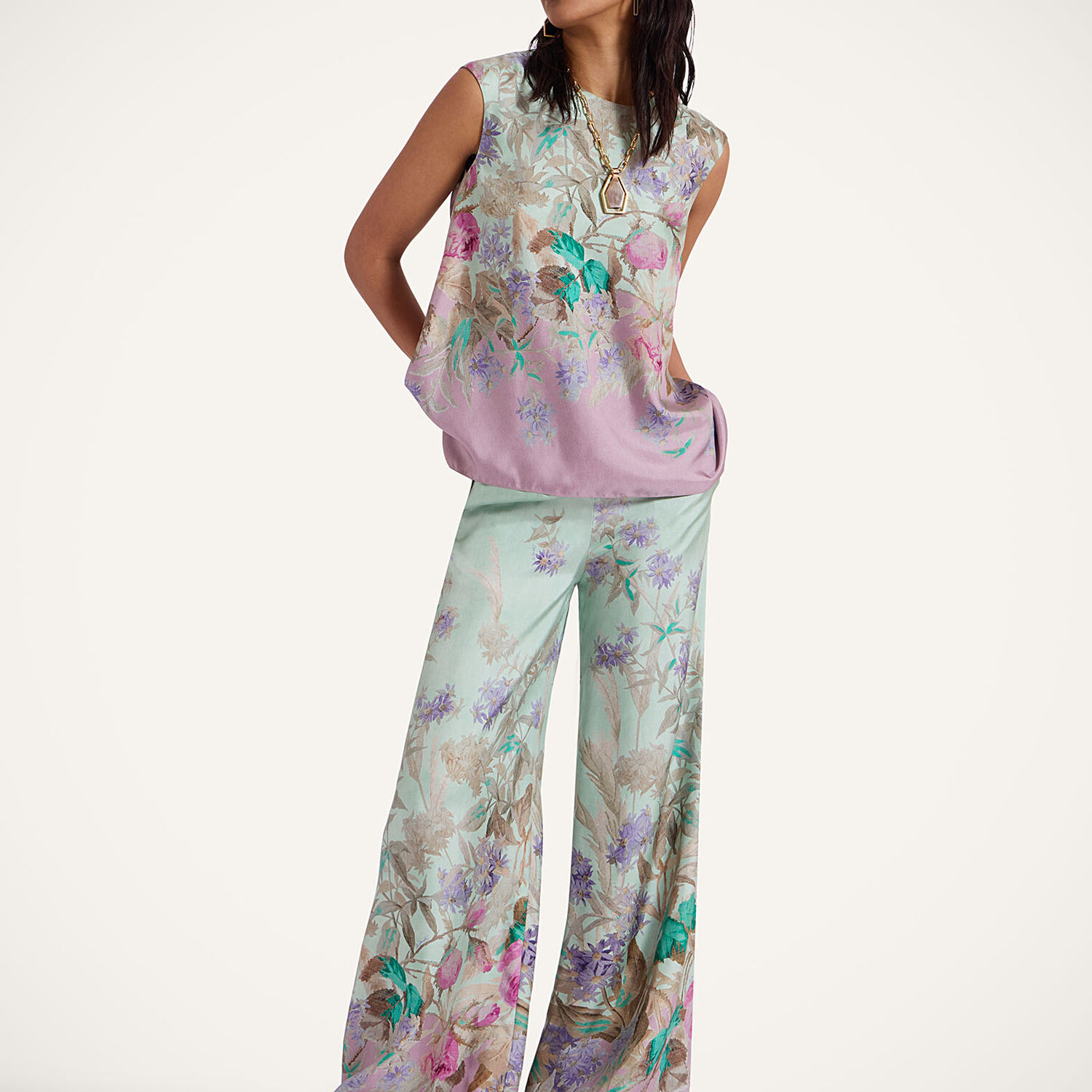 Shop La Doublej San Carlo Top In Heath Placée Mint