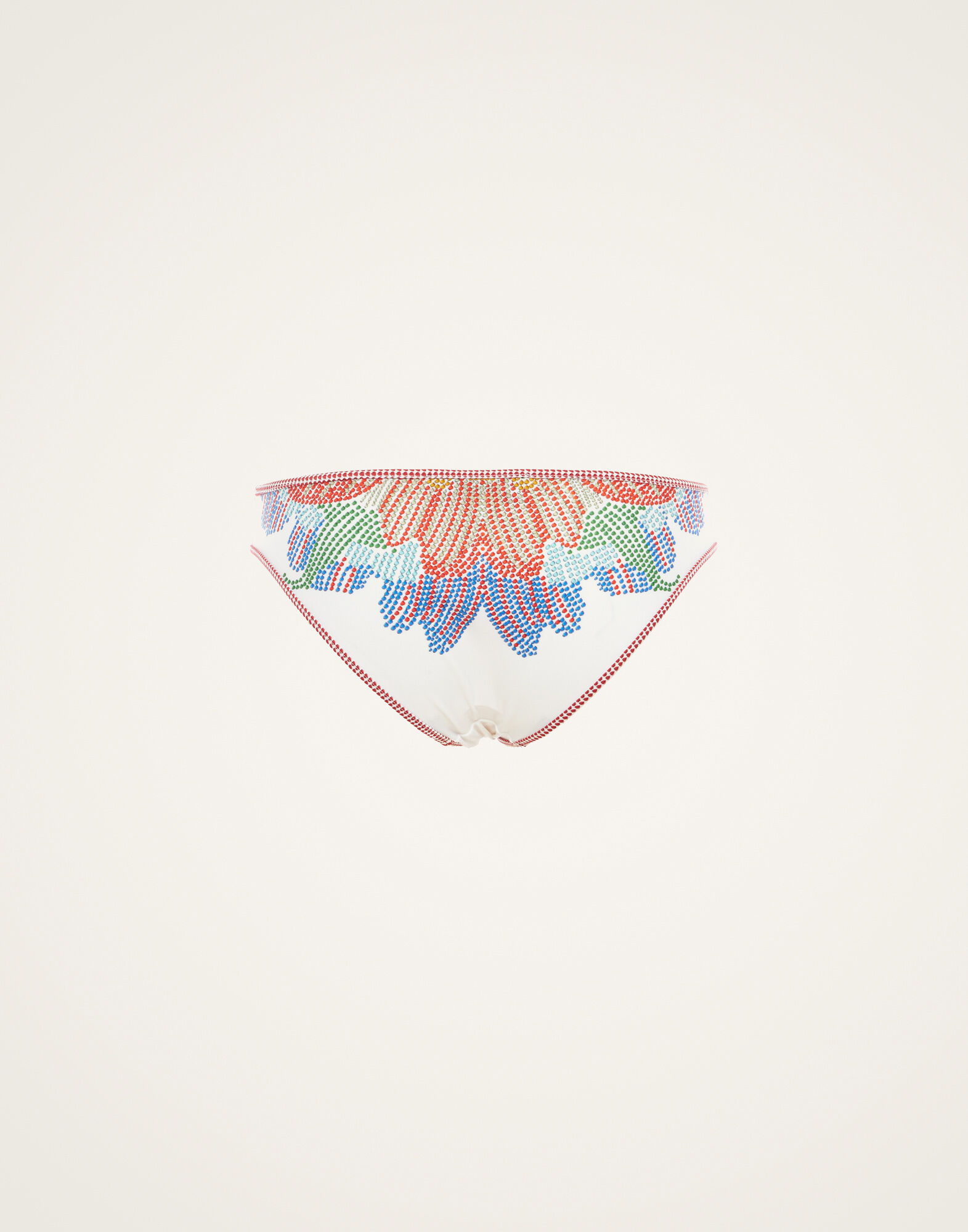 La DoubleJ Bikini Bottom Grenadilla Plac&eacute;e Off White SWI0033LYC003GRN01WH05