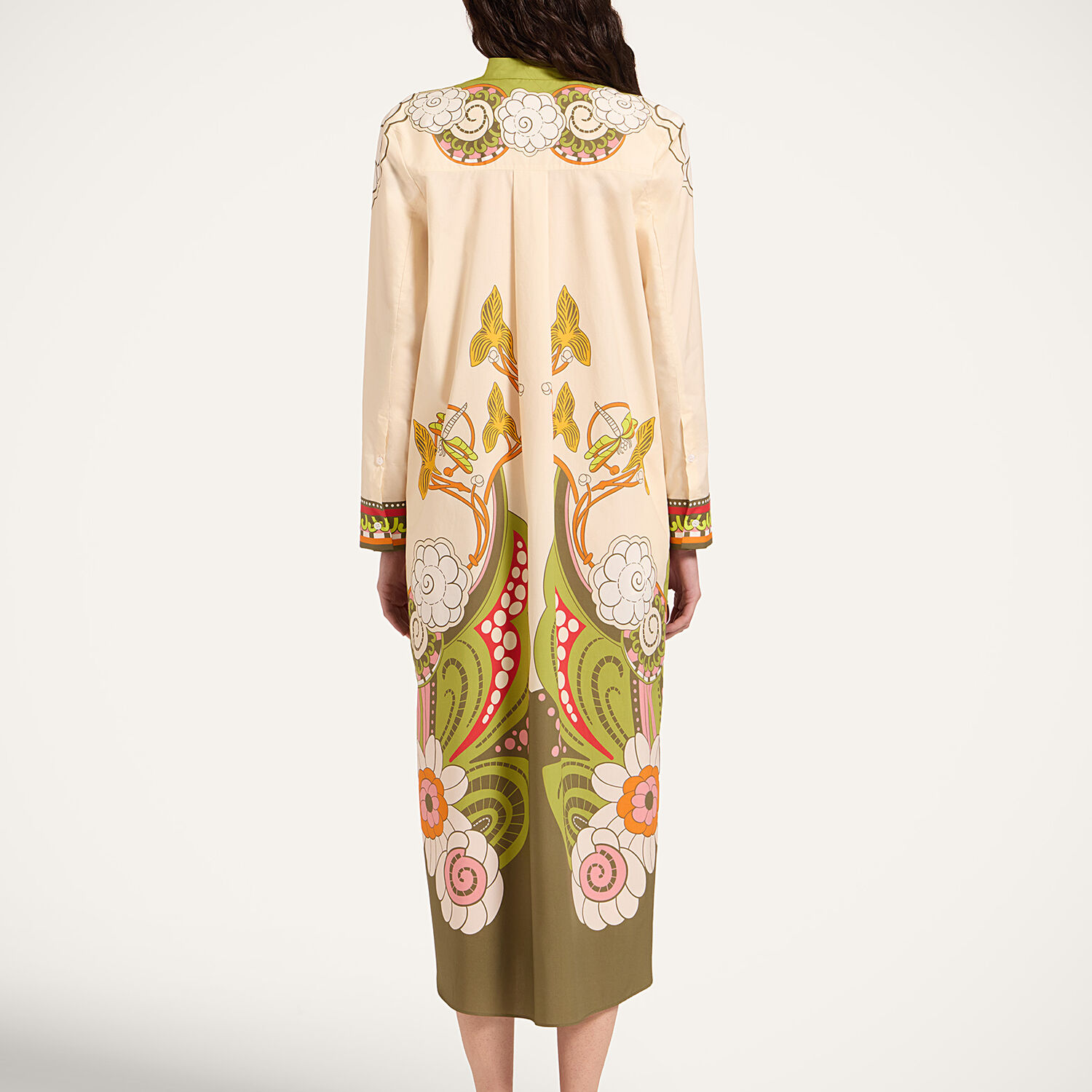  La Doublej Summer 2026 Collection: Vip Early Access Women - Sundowner Tunic Ambrosia Placée Ivory 48 100% Cotton 