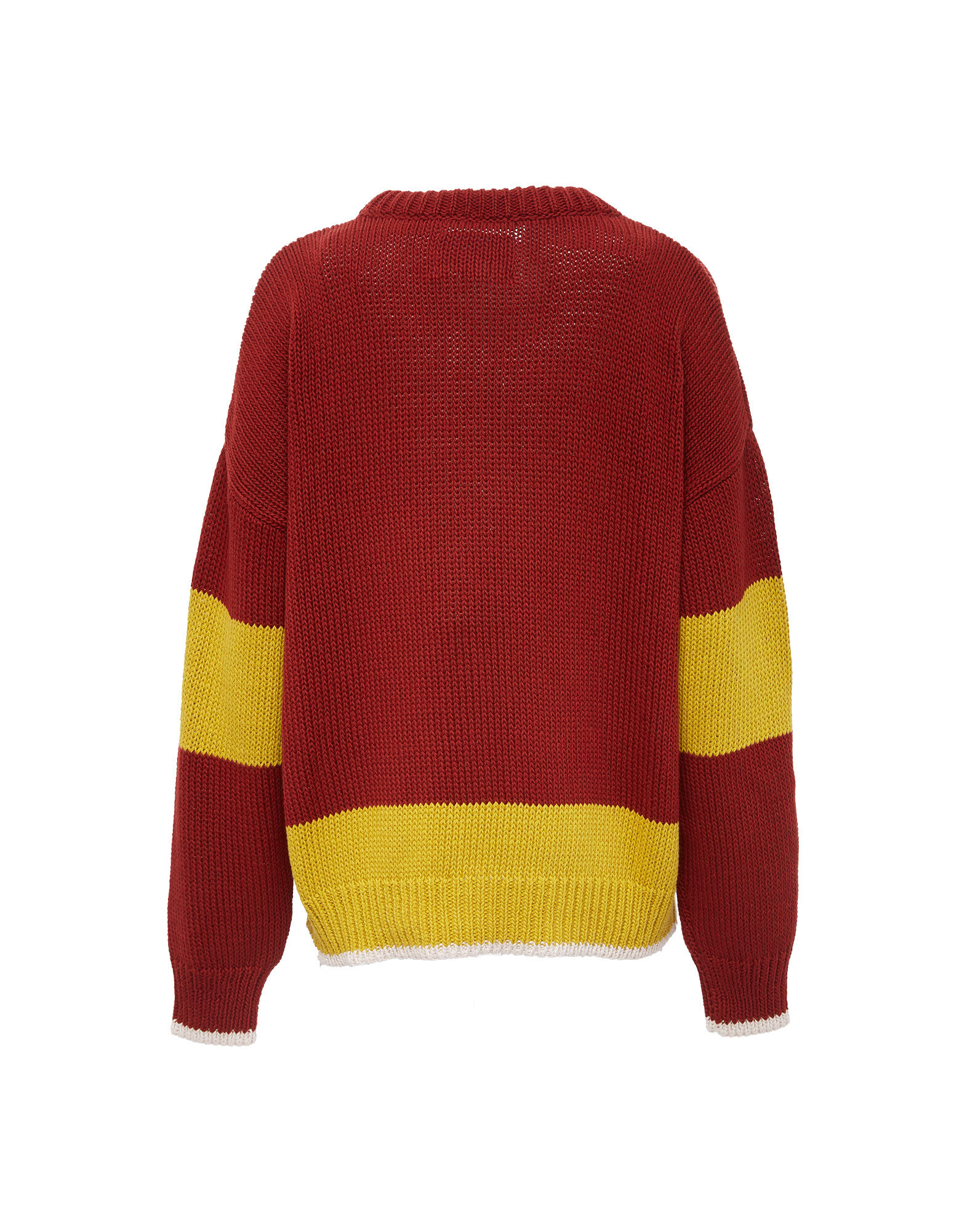 La DoubleJ Boy Sweater Arancio-Giallo PUL0064KNI040VAR0069