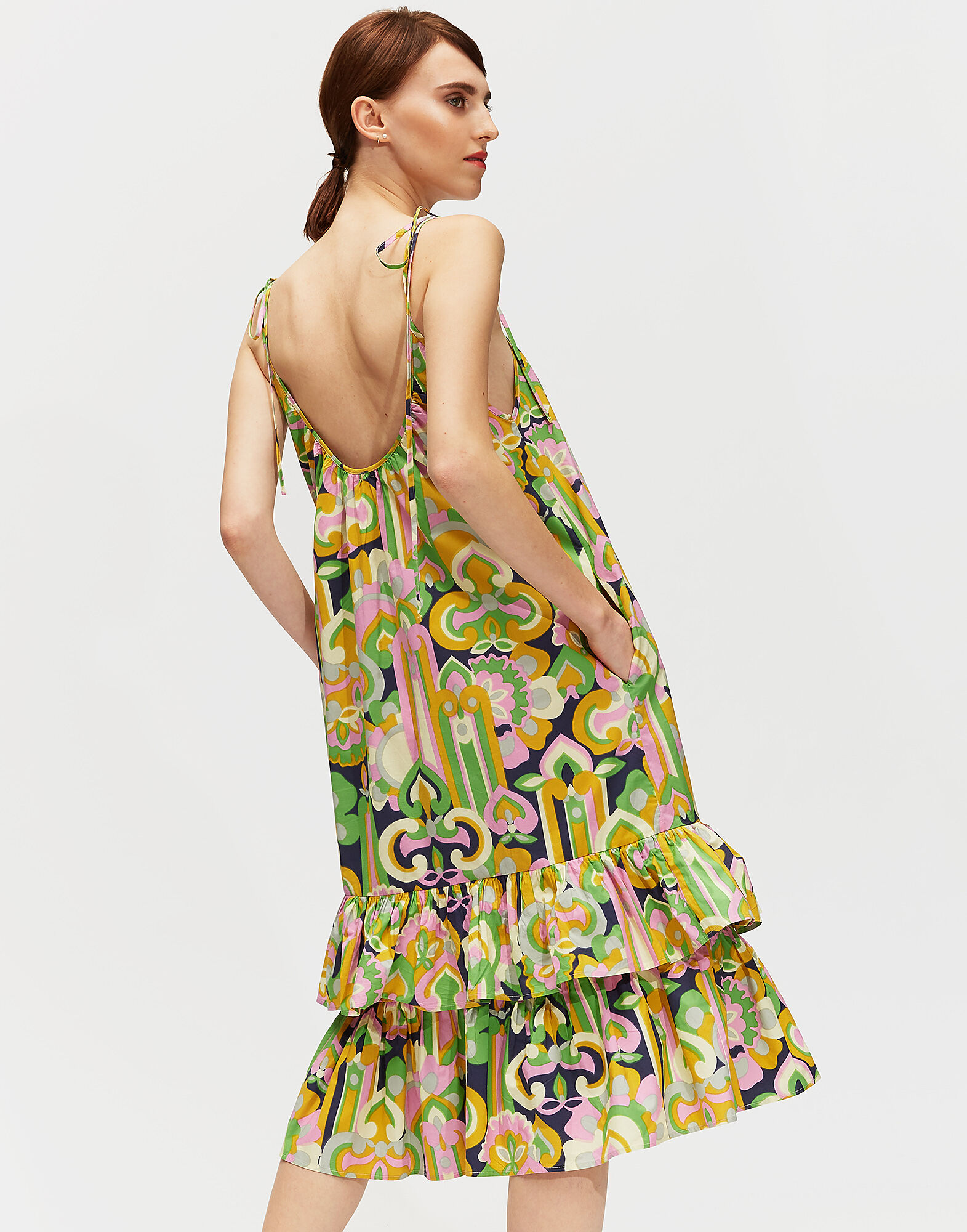 LaDoubleJ Simps Dress Lisboa Rosa DRE0076COT001LIS0002