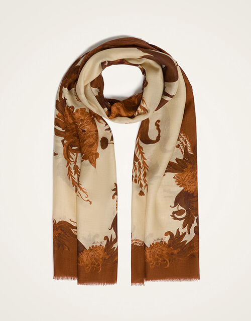 La DoubleJ Scarf Coven Plac&eacute;e Buttercream SCA0097MOS001COV05WH09