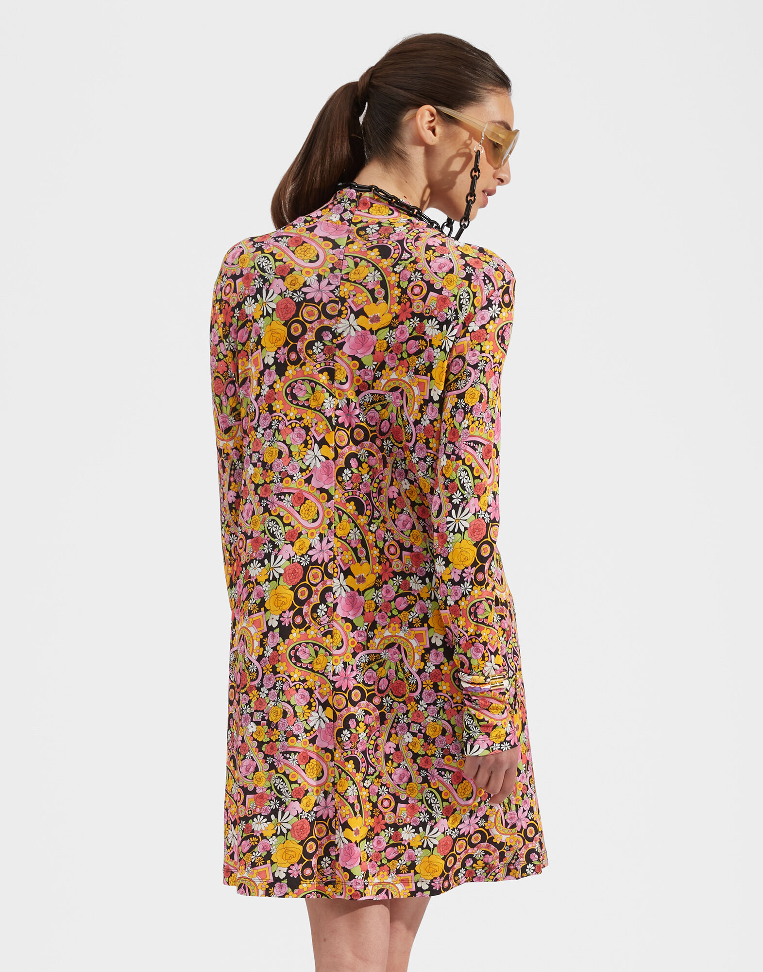 La DoubleJ Suitcase Dress Tripping Nero DRE0294JER011TRG0002