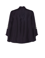 La DoubleJ Make An Exit Top La DoubleJ Make An Exit Top Mix Tiles Placée Black TOP0117SIL006MIX01BL01