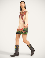 La DoubleJ Mini Supremes Swing Dress La DoubleJ Mini Supremes Swing Dress Mariposa Placée Ivory DRE0619VIS011MAR07WH04