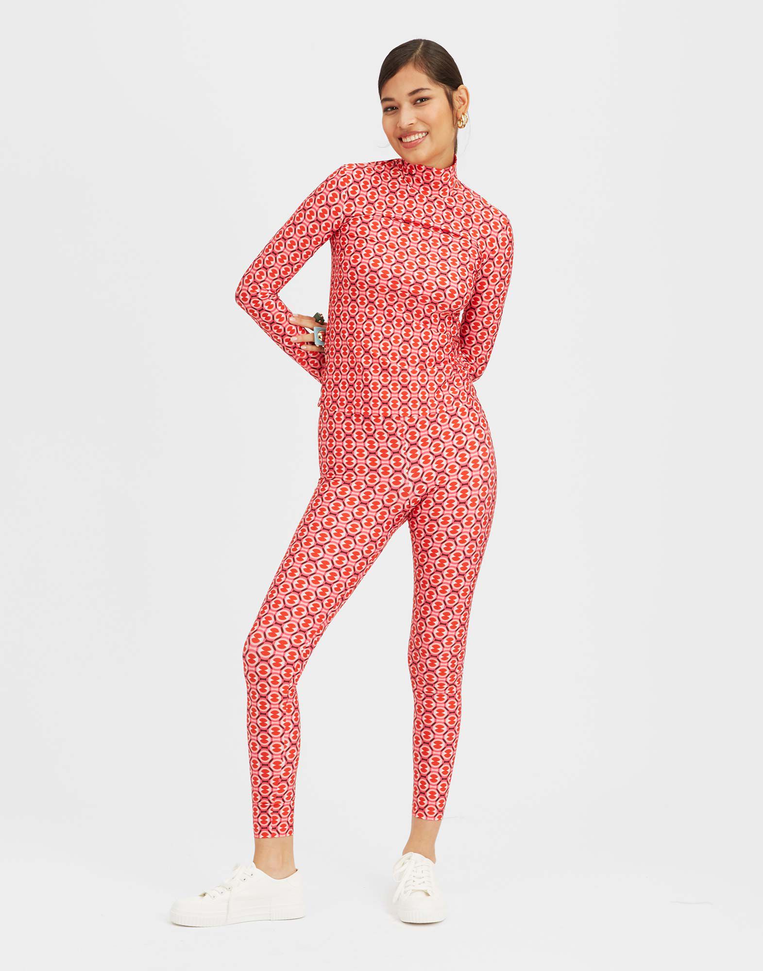 La DoubleJ Leggings Sugar Rush Red TRO0013JER005SUG01RE01