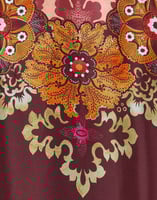 La DoubleJ Scarf Dress La DoubleJ Scarf Dress Bounty Placée Burgundy DRE0964SIL009BOU01RE07