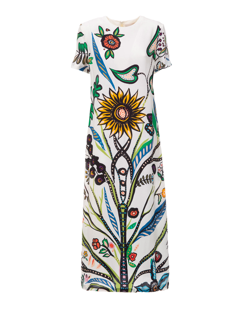 LaDoubleJ Swing Dress LaDoubleJ Swing Dress Tree Of Life DRE0128VIS004LIF0001