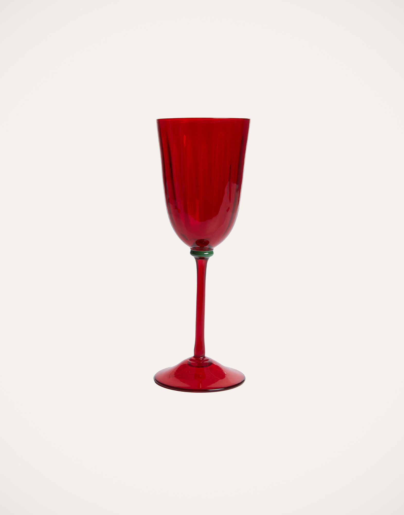 La DoubleJ Wine Glasses Set Of 2 Red GLA0020MUR001RED0001