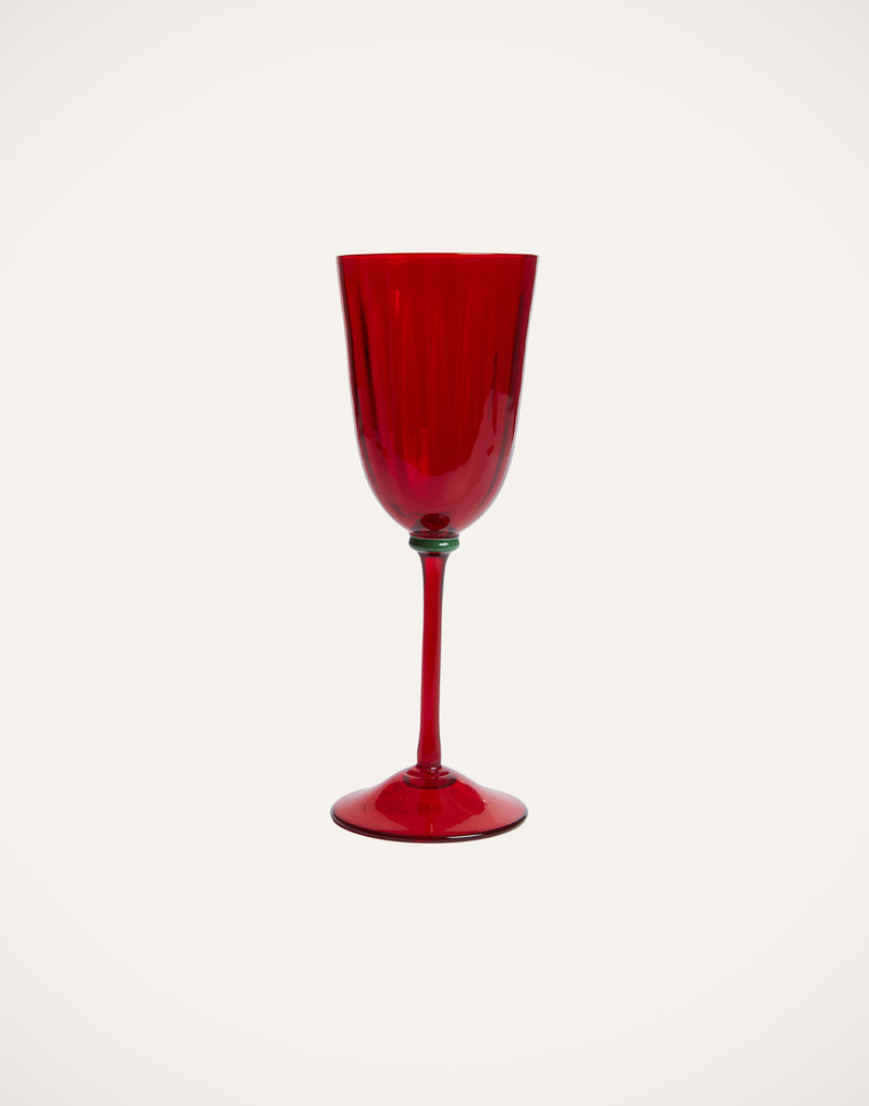 La DoubleJ Wine Glasses Set Of 2 La DoubleJ Wine Glasses Set Of 2 Red GLA0020MUR001RED0001