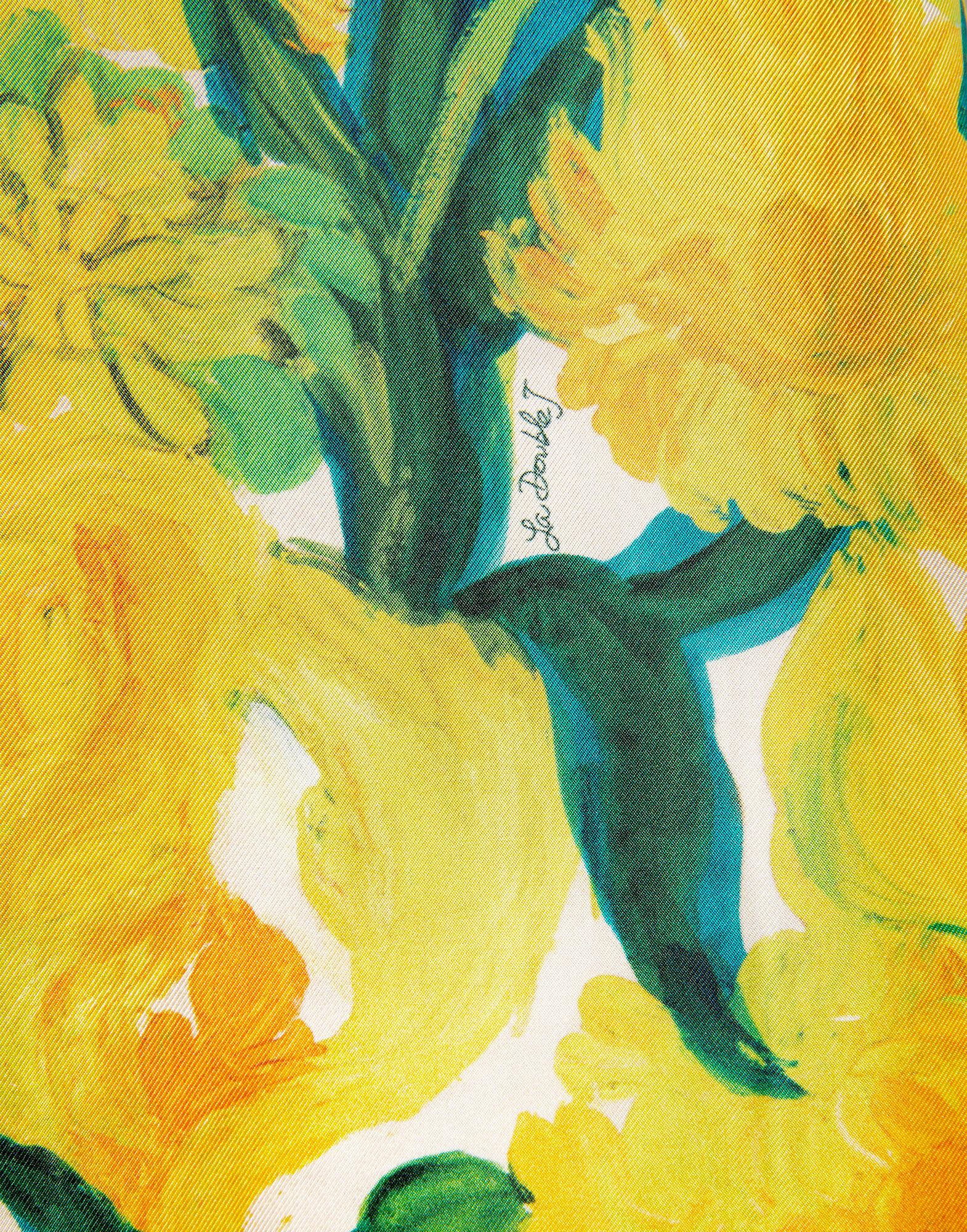 La DoubleJ Chemise Swing Dress Zesty Yellow DRE0913SIL001ZES01YE02