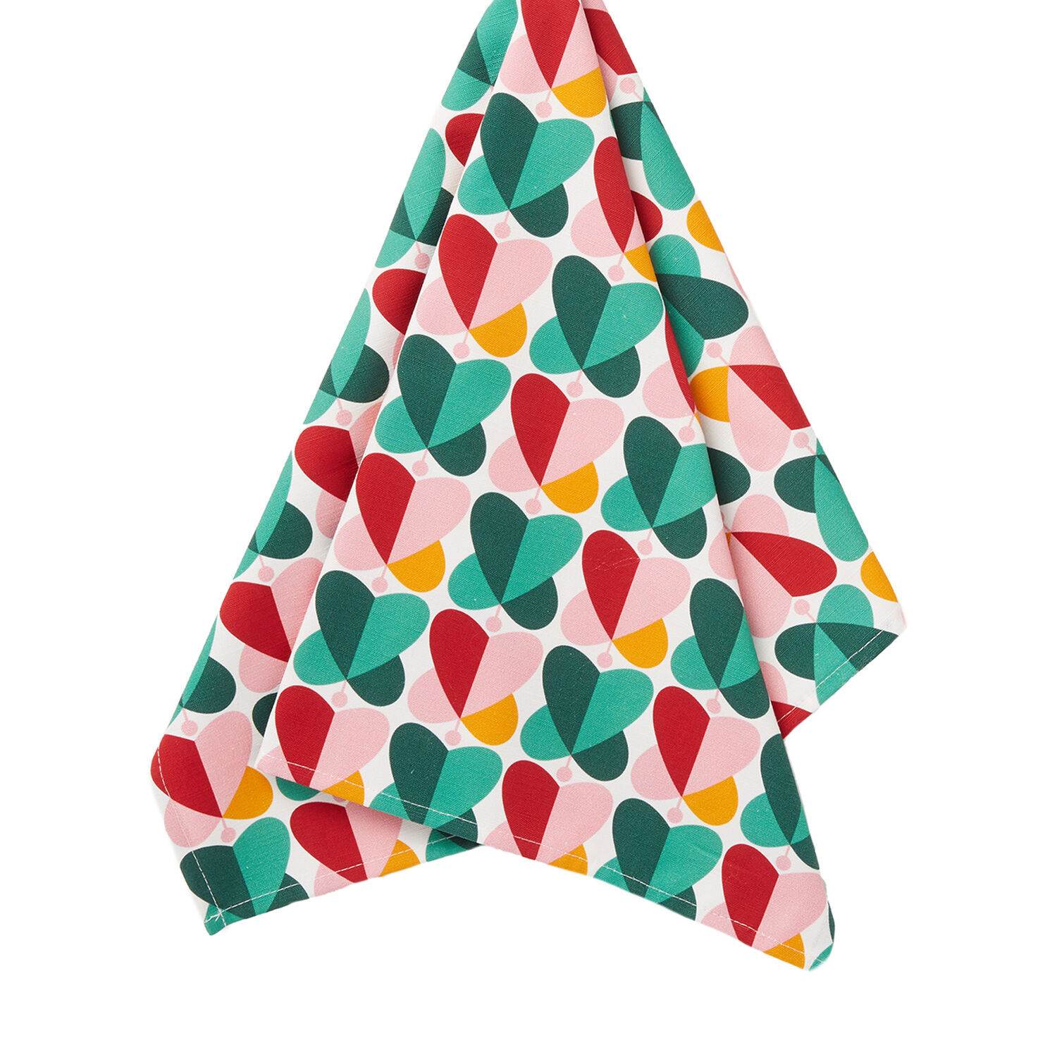 La Doublej Graphic-print Dishtowel In Farfalle