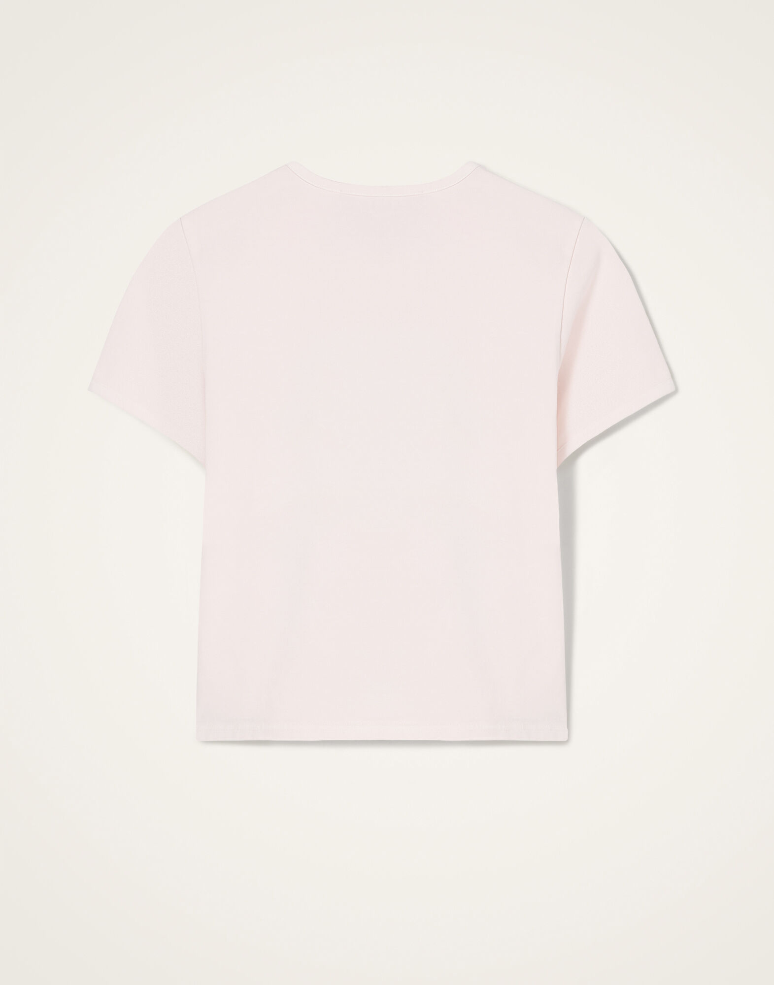 La DoubleJ The Cu-Tee Crop Solid Ecru TSH0068JER076SOP13WH01