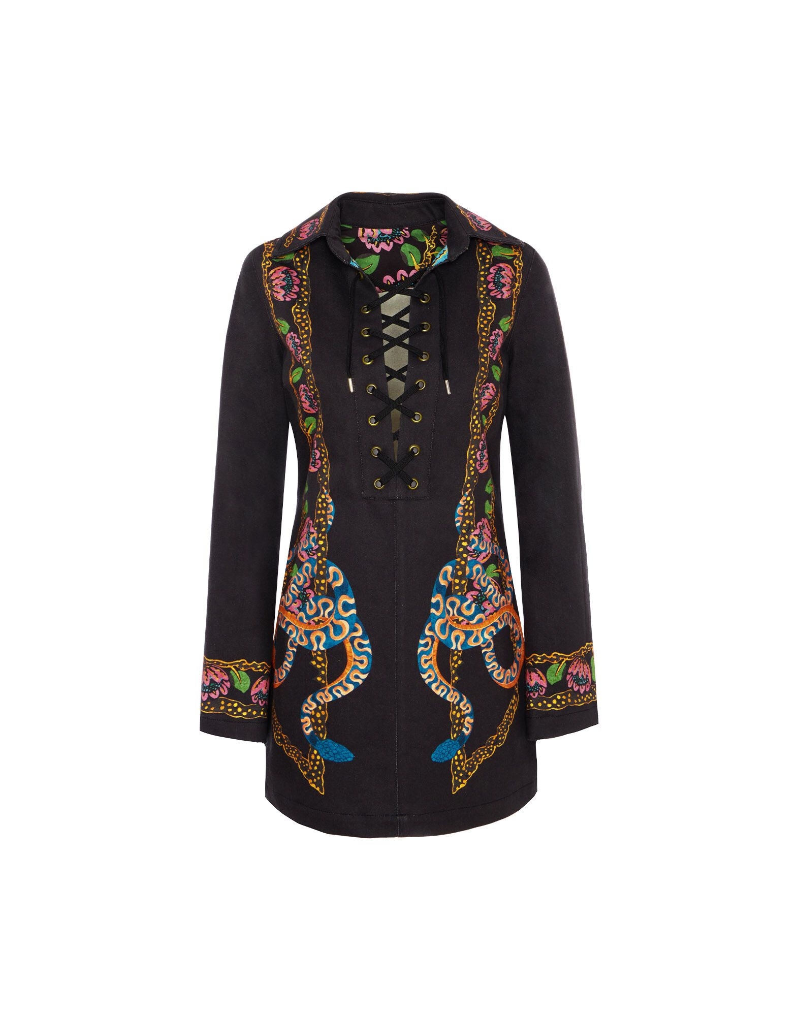 La DoubleJ Chiara Dress Eve Black DRE0688DEN001EEC01BL01