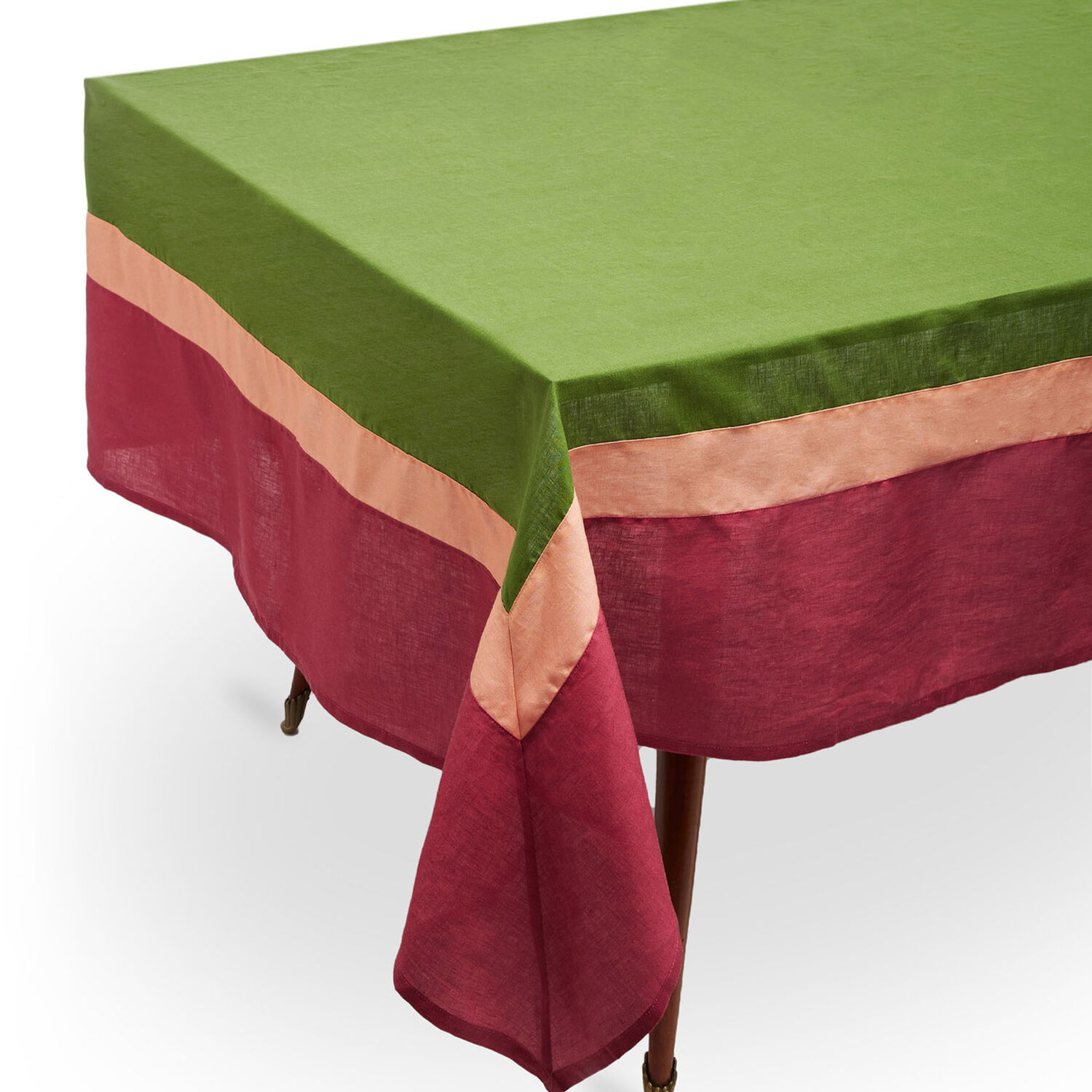 Shop La Doublej Large Tablecloth (180x350) In Rainbow 1