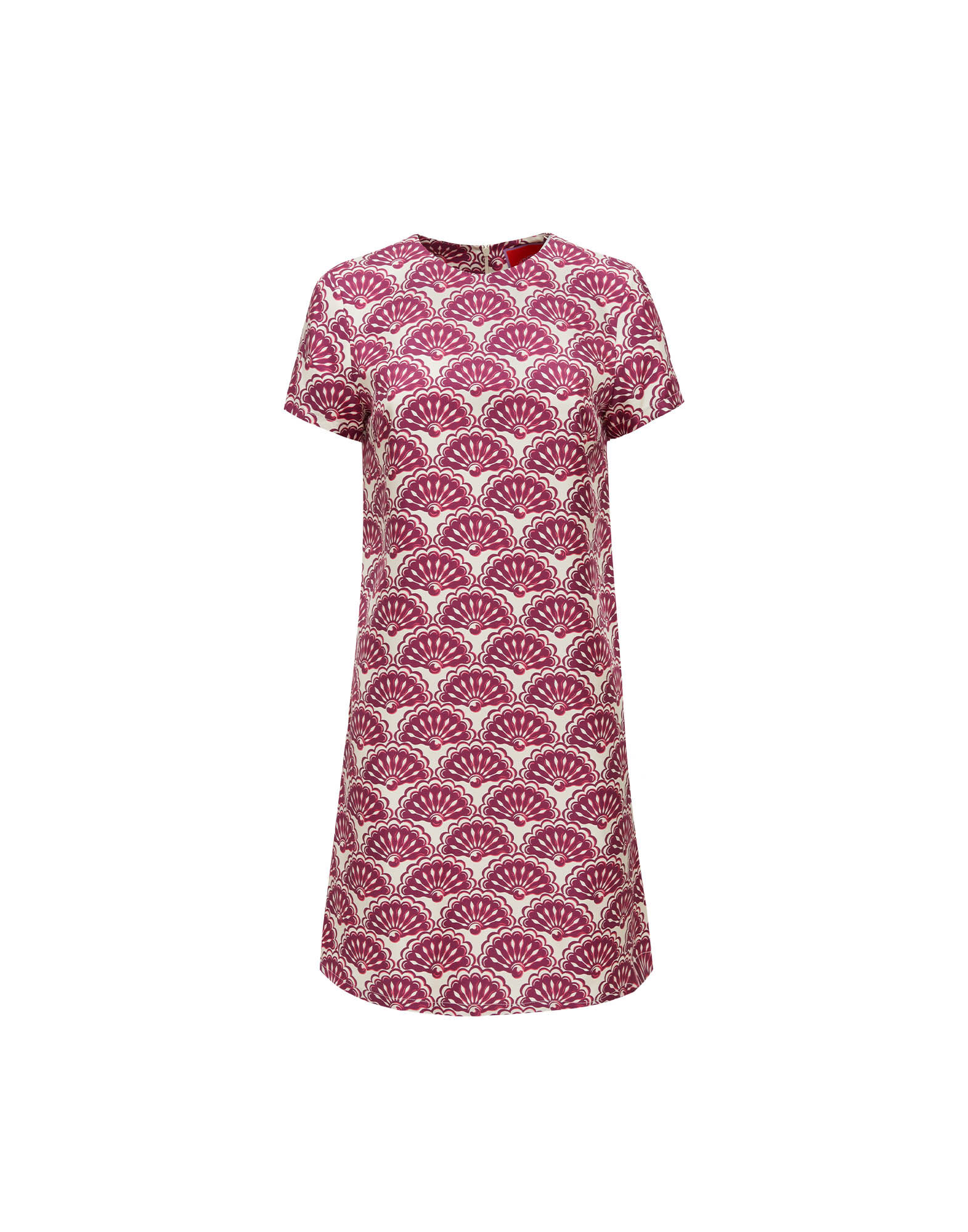 La DoubleJ Mini Swing Dress Fans Purple DRE0159SIL001FAN01PU01