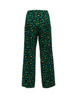 LaDoubleJ Cropped Anna Pants LaDoubleJ Cropped Anna Pants Flower Leopard Verde TRO0021VIS001FLL0002