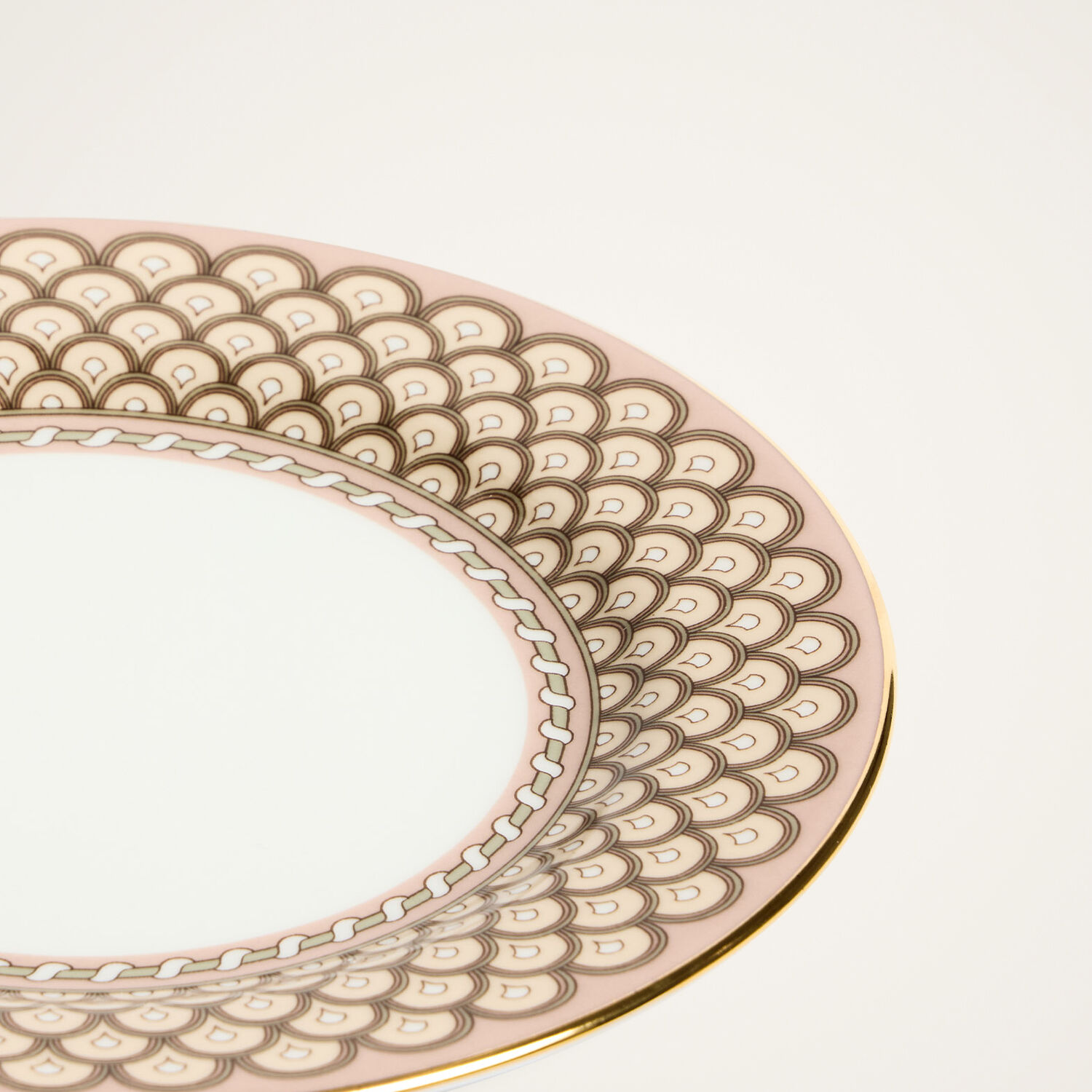 La Doublej Dessert Plates Set Of 2 In Napoli Dusty Pink