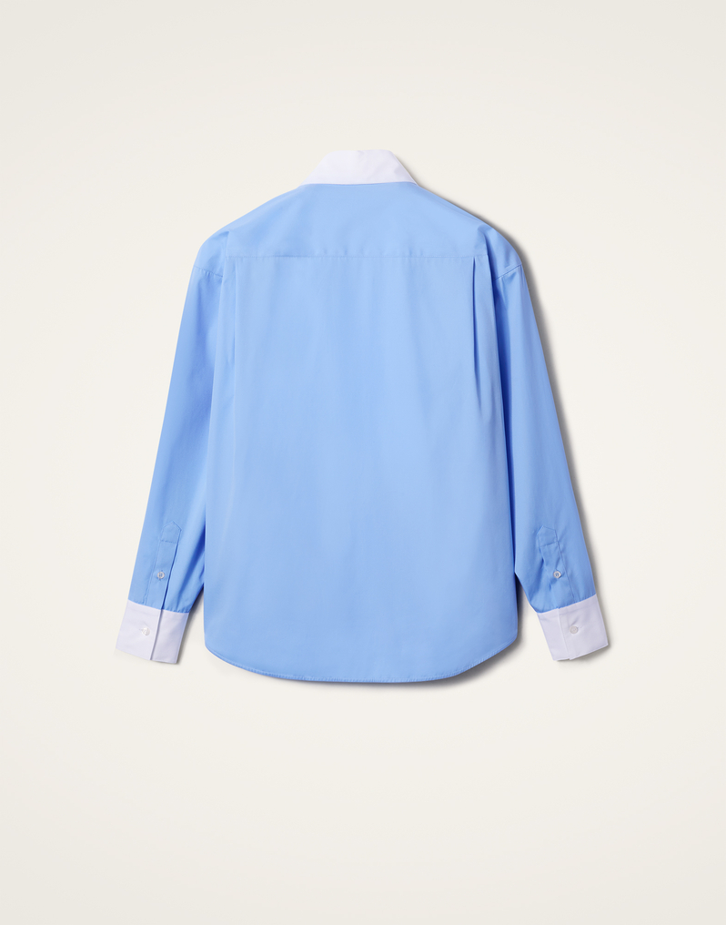 La DoubleJ Peggy Shirt La DoubleJ Peggy Shirt Solid Light Blue SHI0115COT064SOLIDBU01