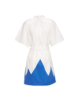 La DoubleJ Holiday Dress Solid White Smoke DRE0364COT001AVO0004