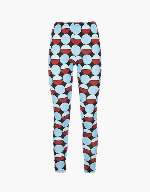 LaDoubleJ Leggings Sfere Azzurro TRO0013JER005SFE0003