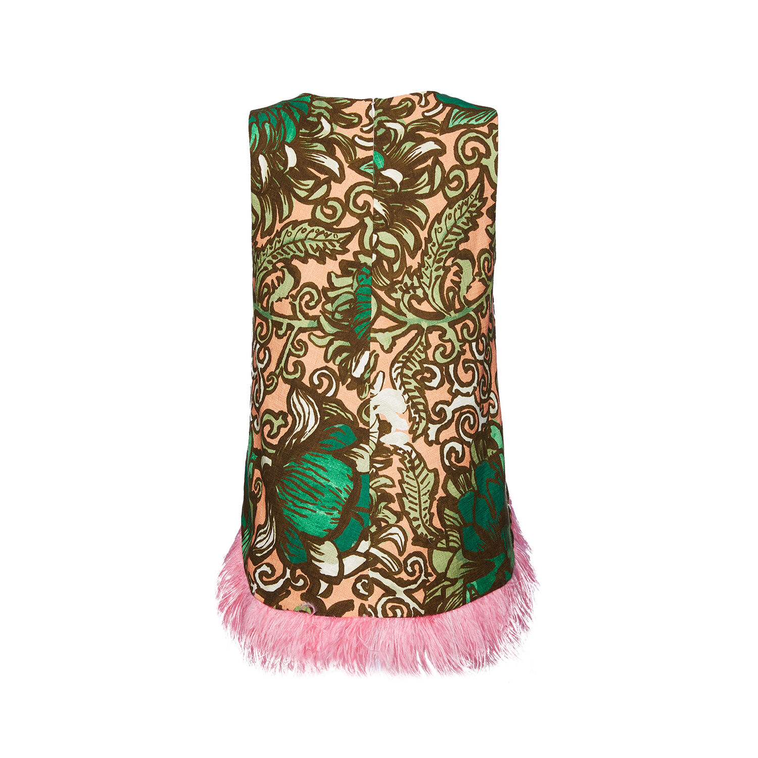 LA DOUBLEJ LA SCALA TOP (WITH FEATHERS) 