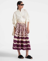 La DoubleJ Drawstring Skirt La DoubleJ Drawstring Skirt Fans Placée Purple SKI0106FAI002FAN03PU01