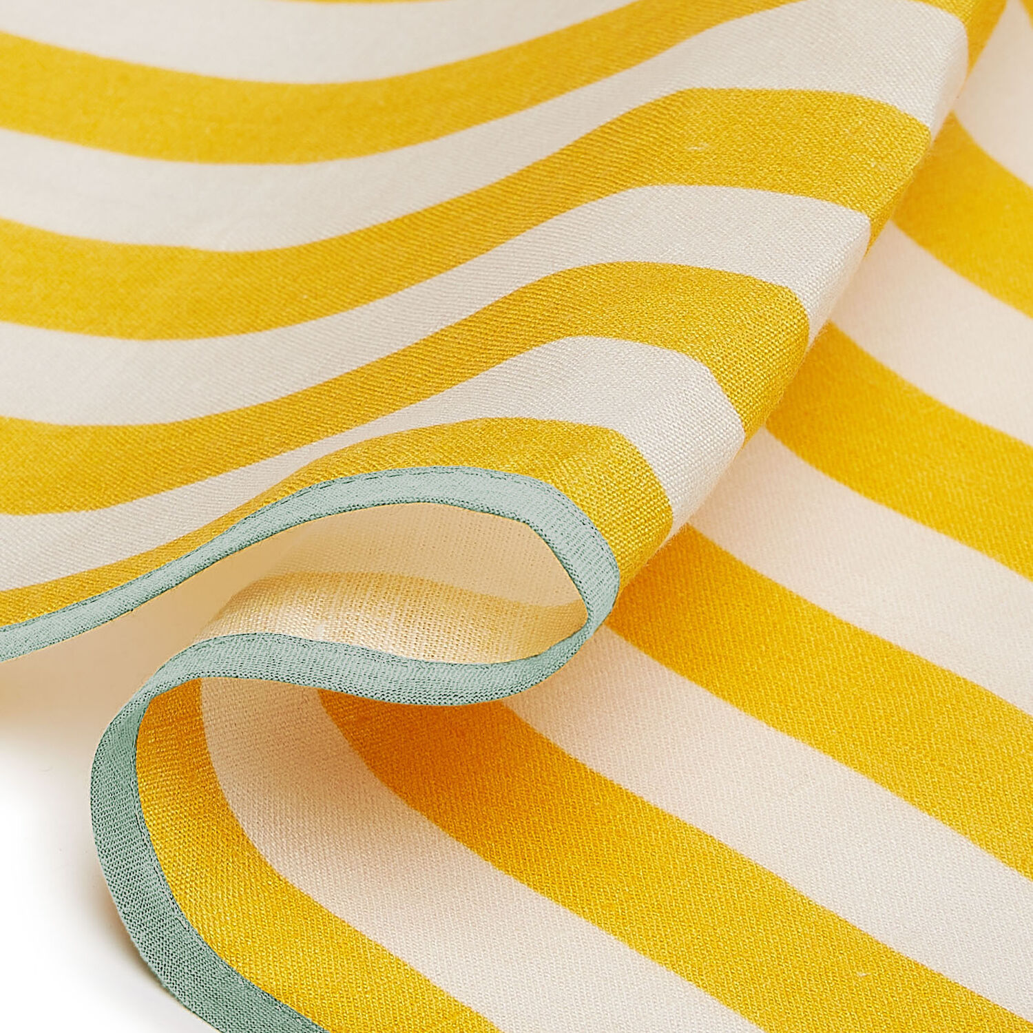 La Doublej Large Napkins Set Of 2 (45x45) In Riviera Giallo