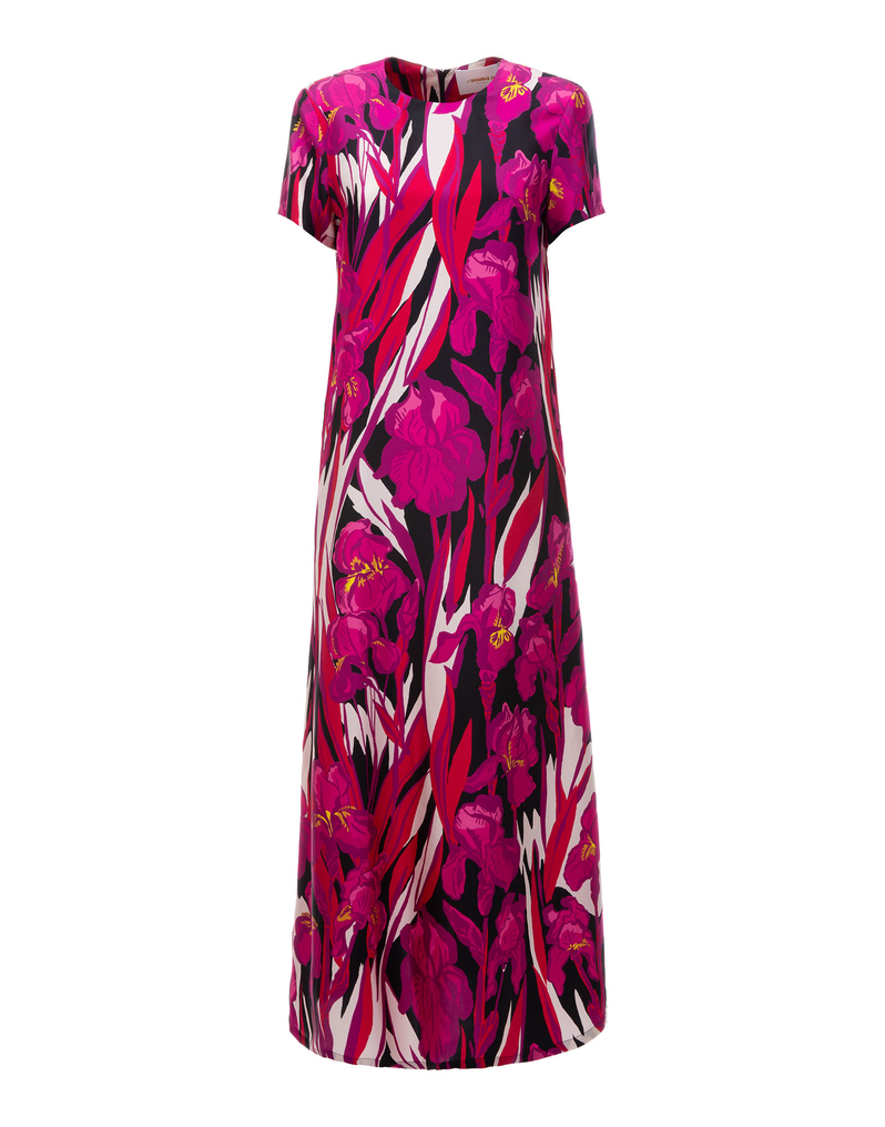 LaDoubleJ Swing Dress LaDoubleJ Swing Dress Iris Rosa DRE0001SIL001IRI0002