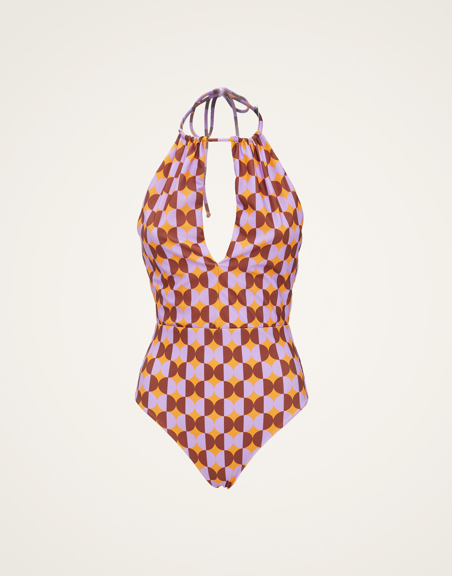 La DoubleJ Esther Swimsuit Mezzaluna Orange SWI0035LYC001MEZ0003