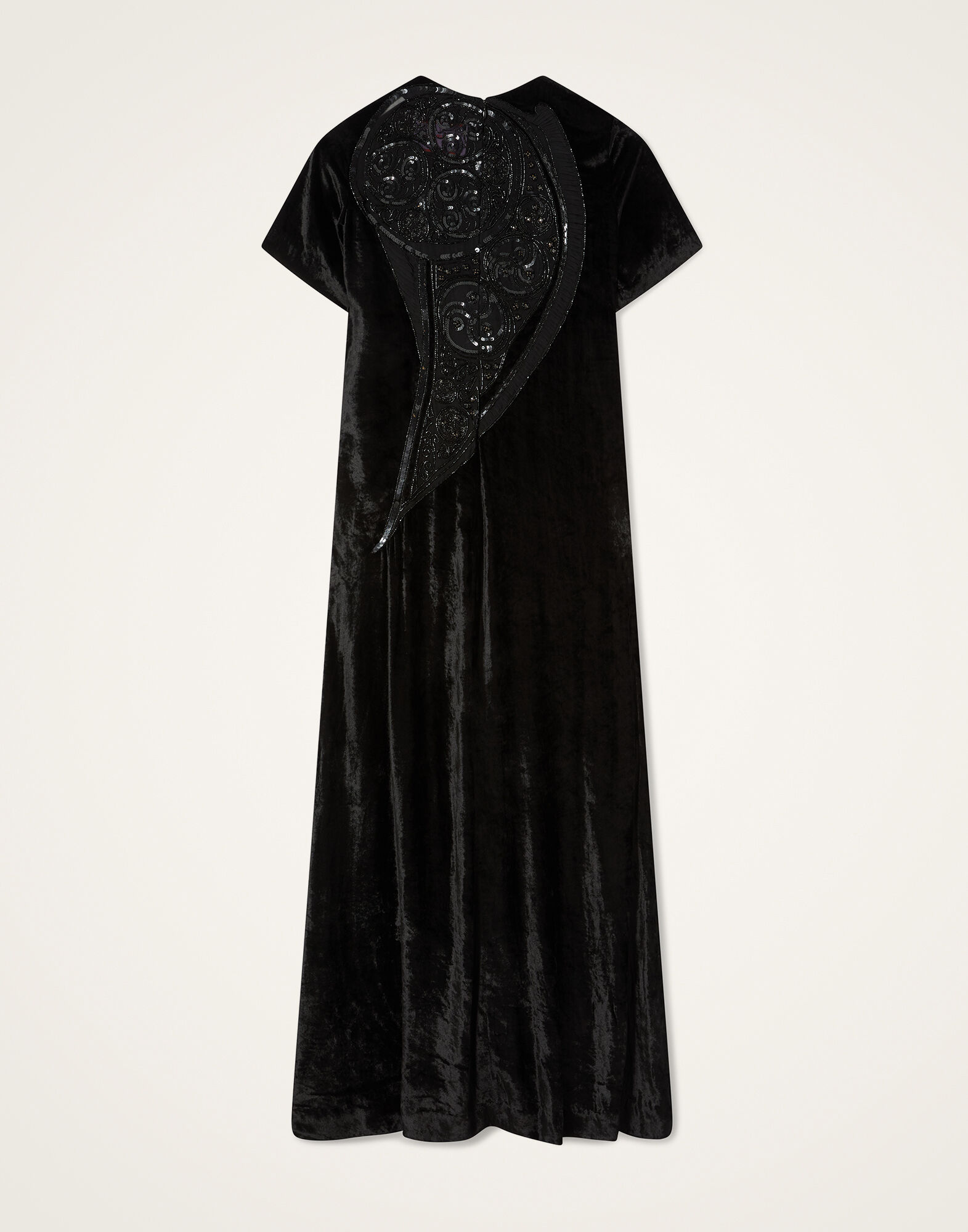 La DoubleJ Super Swing Dress Alchemy Black DRE1155VEL023ALC10BL01