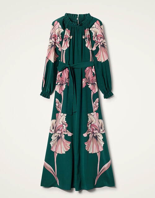 La DoubleJ Cerere Dress La DoubleJ Cerere Dress Iris Placée Dark Green DRE0399CRE002IRS07GR03