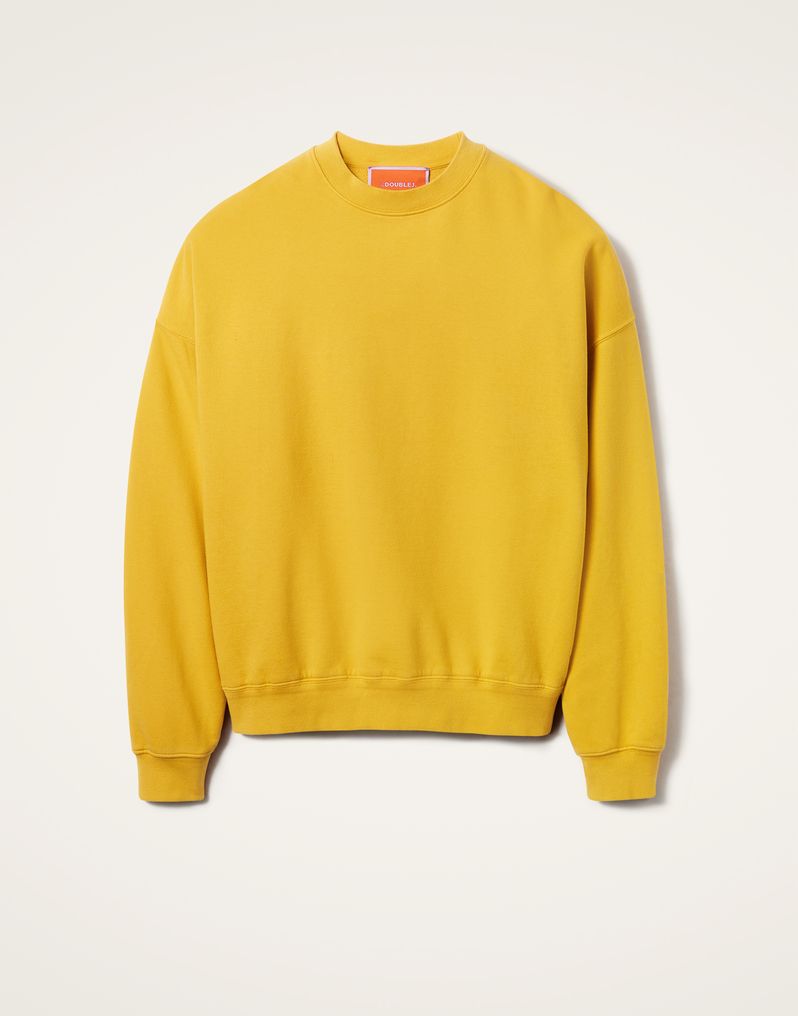 La DoubleJ Off Court Sweatshirt La DoubleJ Off Court Sweatshirt Solid Dark Yellow SWE0035JER054SOLIDYE03