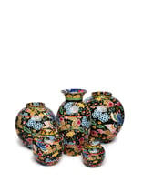 La DoubleJ Bubble Vase Colombo Nero VAS0003CER001COL0006