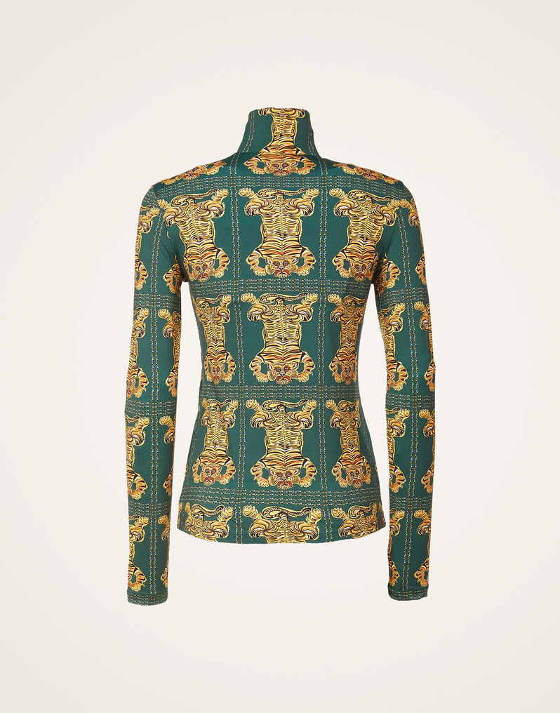 La DoubleJ Turtleneck La DoubleJ Turtleneck Tiger Tiles SHI0030JER005TIG0003