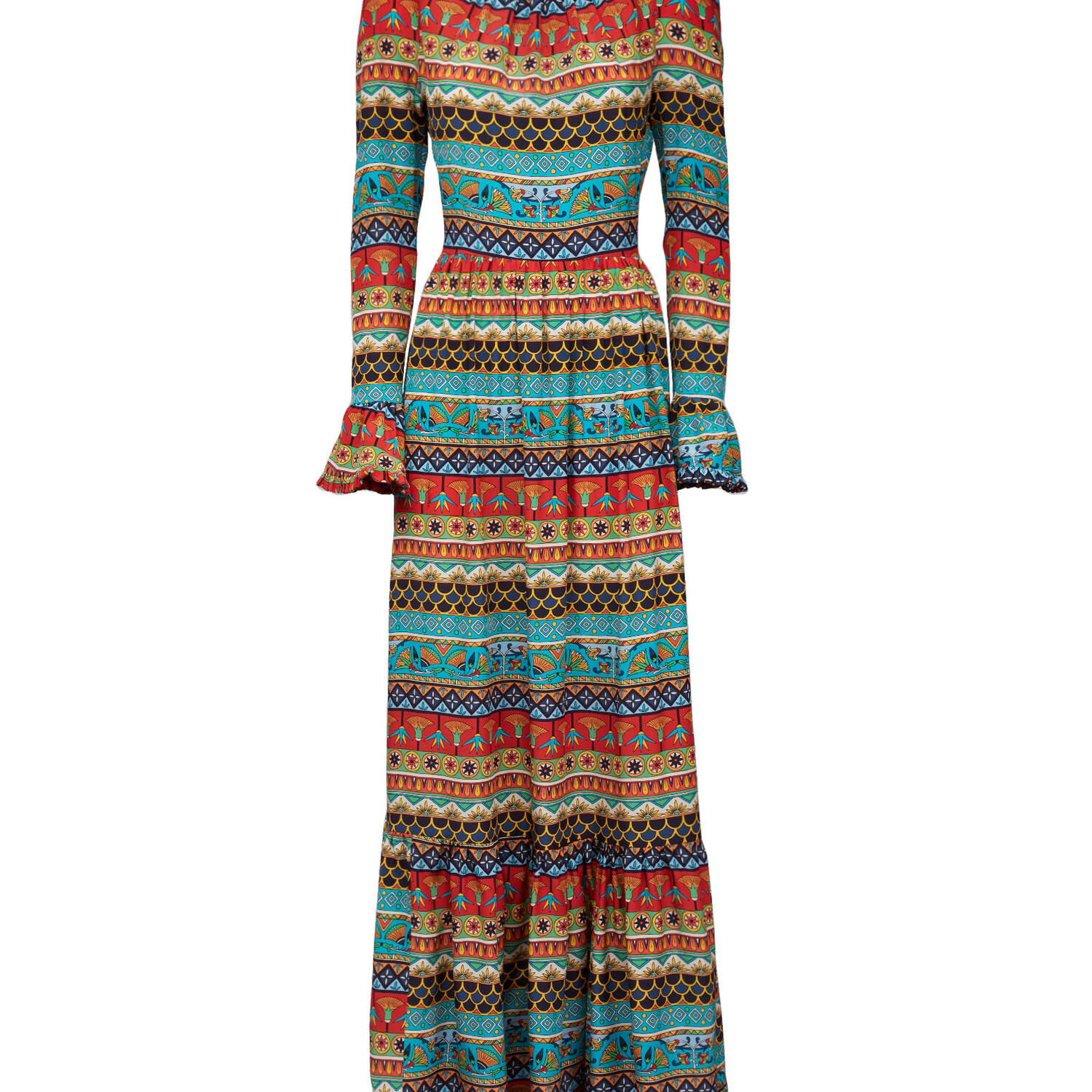 La Doublej Visconti Dress In Giza Turquoise