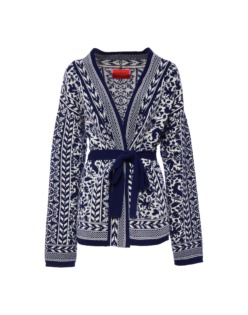 La DoubleJ Cozy Cardigan La DoubleJ Cozy Cardigan Navy JAC0053KNI060VAR0116