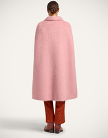 La DoubleJ Milano Cape Coat La DoubleJ Milano Cape Coat Solid Pink JAC0152WOL029SOLIDPI01