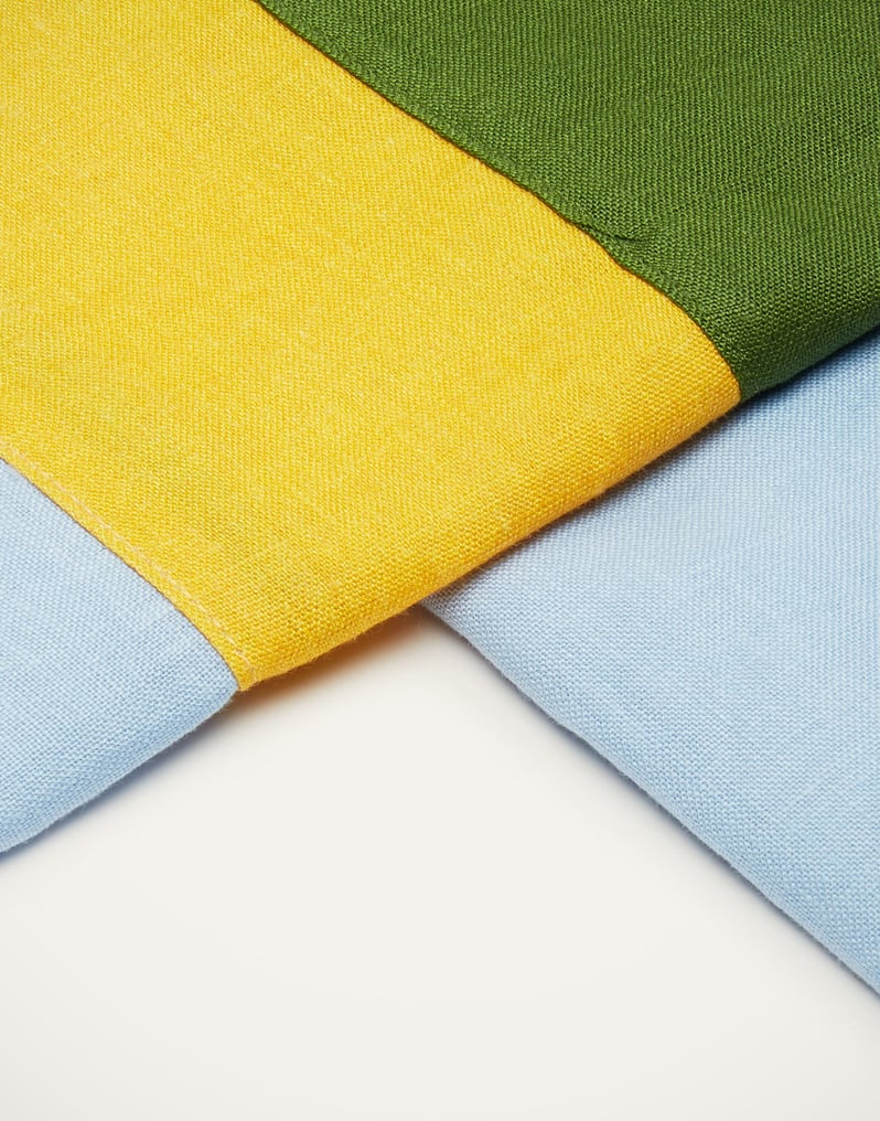 La DoubleJ Large Tablecloth La DoubleJ Large Tablecloth Rainbow Sky TBC0003LIN006RAI0025