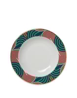 La DoubleJ Soup & Dinner Plate Set La DoubleJ Soup & Dinner Plate Set Slinky Verde DIS0050CER001SLI0005