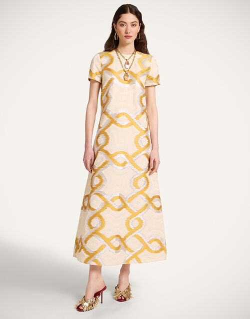 La DoubleJ Swing Dress Tackle Gold DRE0001JCQ081TAC03YE05