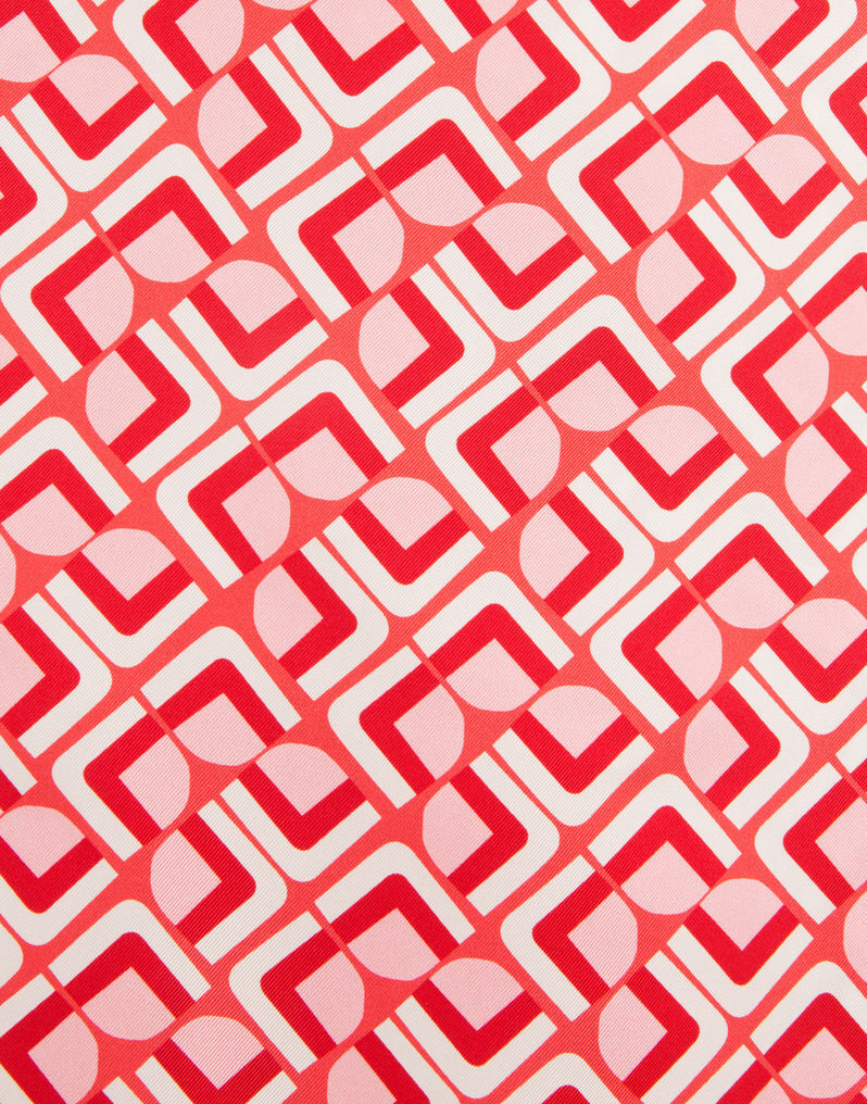 LaDoubleJ Triangle Bikini Top in Domino Valentino Domino Valentino SWI0003LYC001DOM0003