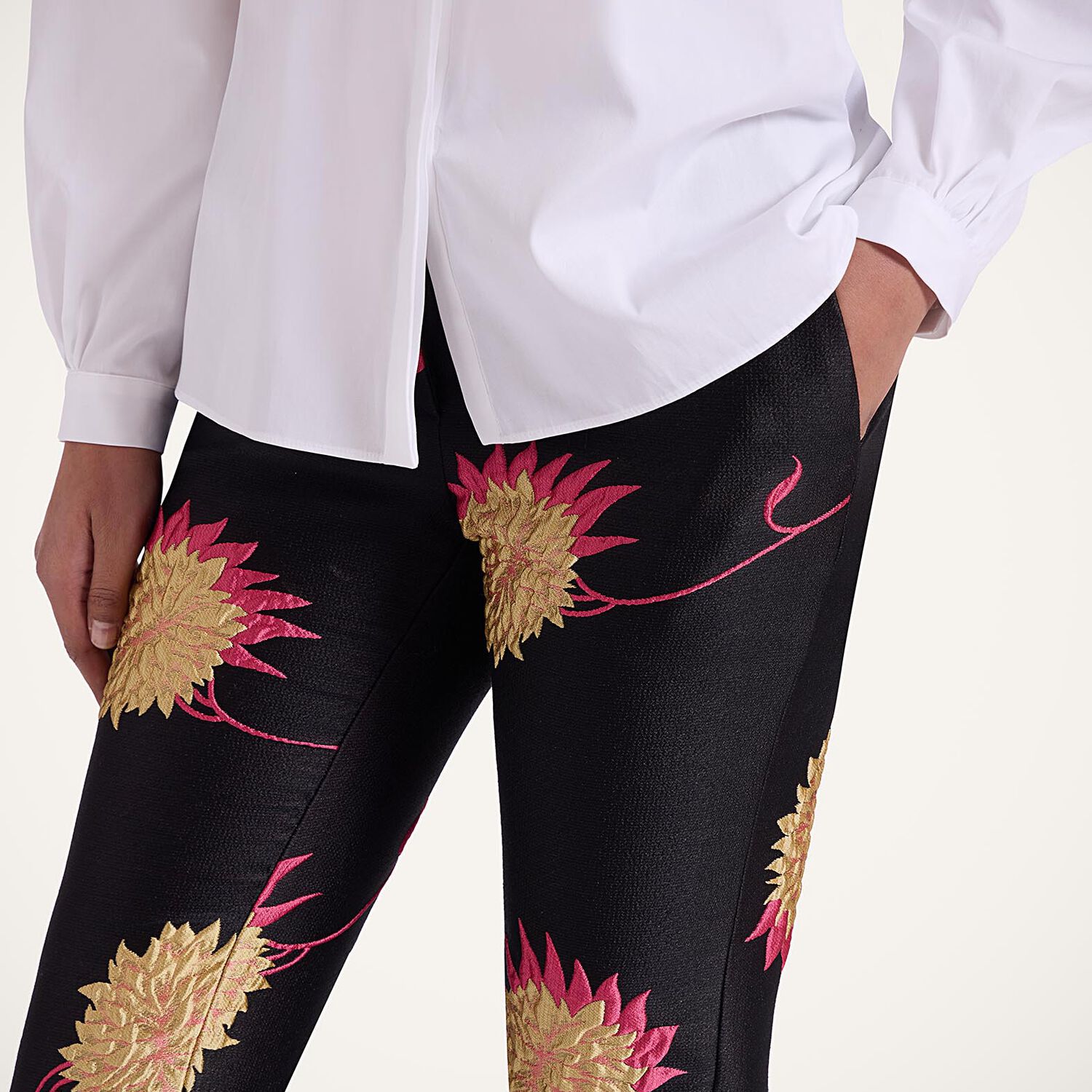 La Doublej 24/7 Pants In Derby Black