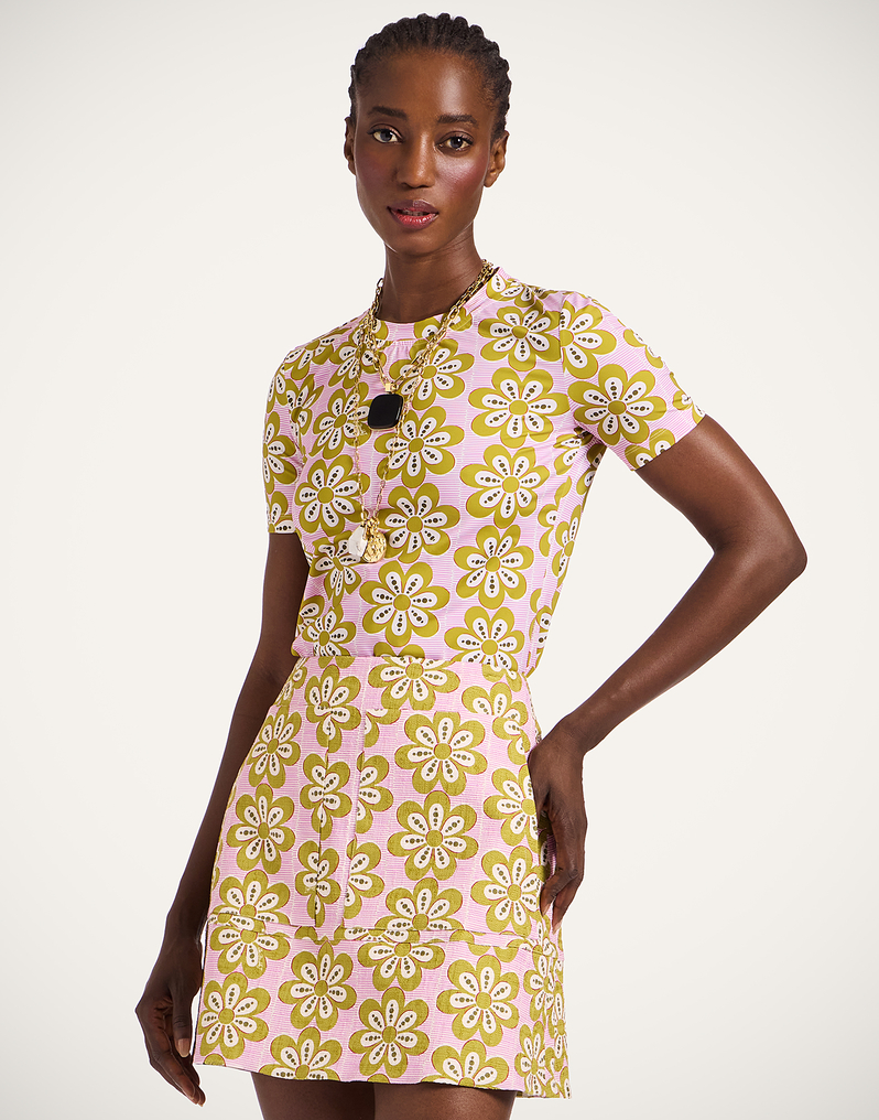 La DoubleJ Jazzercize T-Shirt La DoubleJ Jazzercize T-Shirt Caper Pink TSH0010JER005CEP01PI01